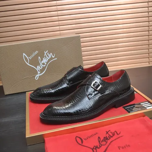 Wholesale Christian Louboutin Leather Shoes For Men #1463182 $115.00 USD, Wholesale Quality Replica Christian Louboutin Leather Shoes