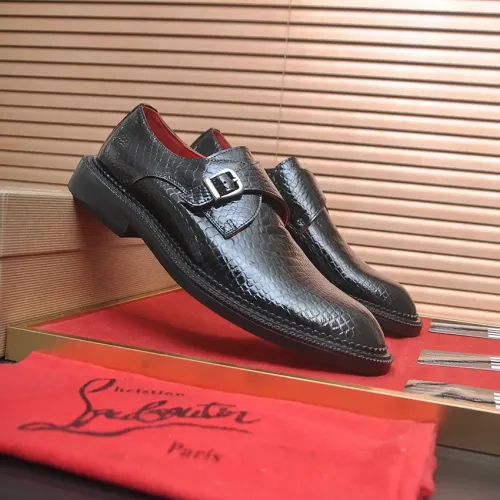 Replica Christian Louboutin Leather Shoes For Men #1463182 $115.00 USD for Wholesale
