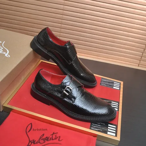 Replica Christian Louboutin Leather Shoes For Men #1463182 $115.00 USD for Wholesale