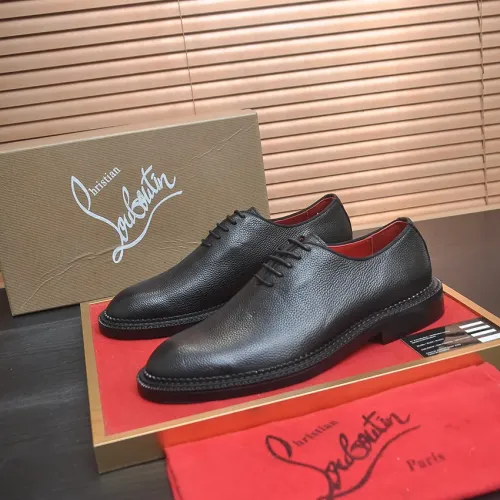 Wholesale Christian Louboutin Leather Shoes For Men #1463183 $115.00 USD, Wholesale Quality Replica Christian Louboutin Leather Shoes