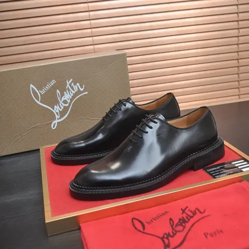 Wholesale Christian Louboutin Leather Shoes For Men #1463185 $115.00 USD, Wholesale Quality Replica Christian Louboutin Leather Shoes