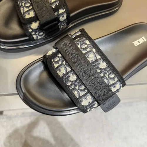 Replica Christian Dior Slippers For Men #1463204 $52.00 USD for Wholesale