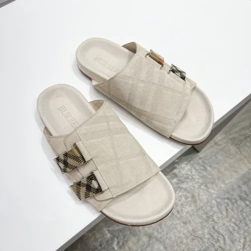 Wholesale Burberry Slippers For Men #1463206 $64.00 USD, Wholesale Quality Replica Burberry Slippers