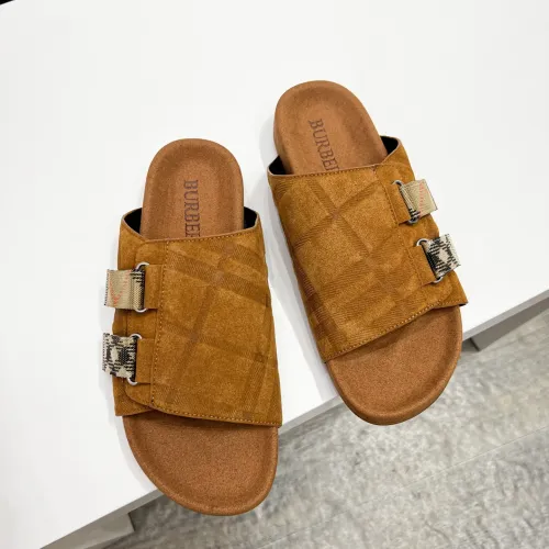 Replica Burberry Slippers For Men #1463207 $64.00 USD for Wholesale