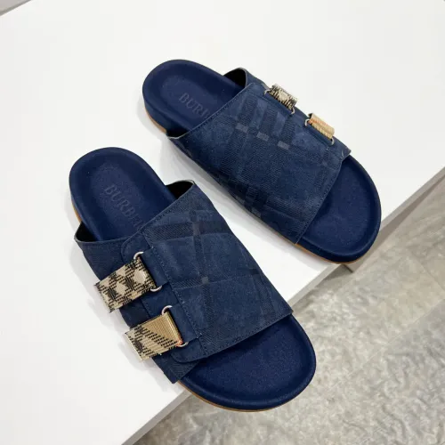 Wholesale Burberry Slippers For Men #1463209 $64.00 USD, Wholesale Quality Replica Burberry Slippers