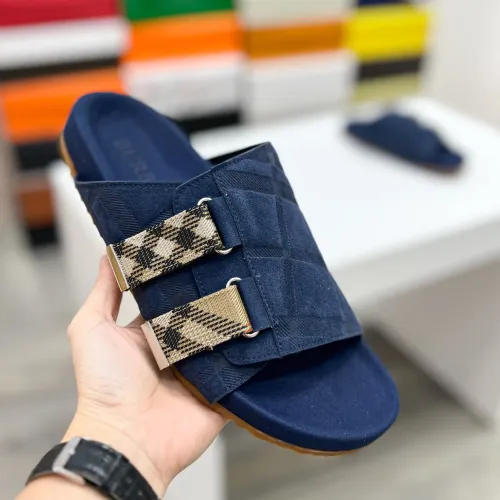 Replica Burberry Slippers For Men #1463209 $64.00 USD for Wholesale