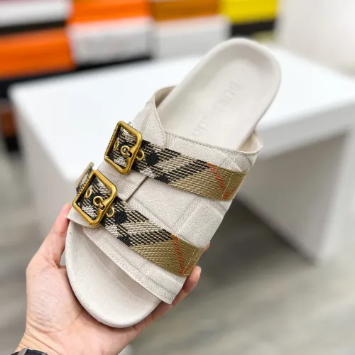 Replica Burberry Slippers For Men #1463212 $64.00 USD for Wholesale
