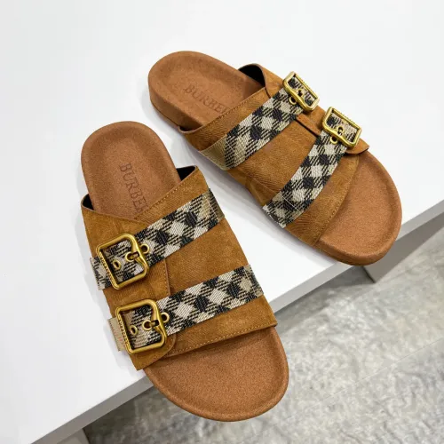 Wholesale Burberry Slippers For Men #1463213 $64.00 USD, Wholesale Quality Replica Burberry Slippers