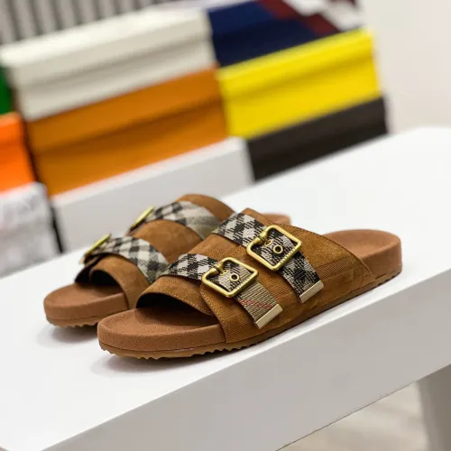 Replica Burberry Slippers For Men #1463213 $64.00 USD for Wholesale