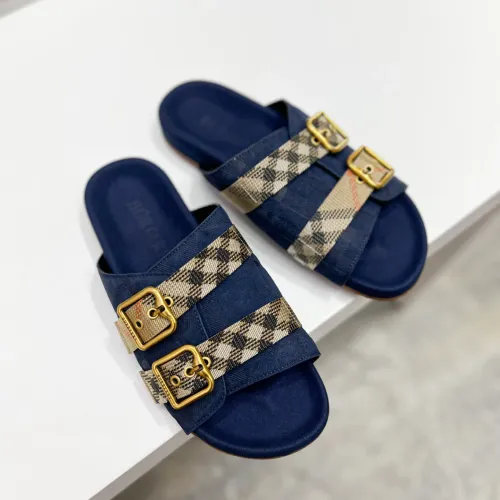 Wholesale Burberry Slippers For Men #1463215 $64.00 USD, Wholesale Quality Replica Burberry Slippers