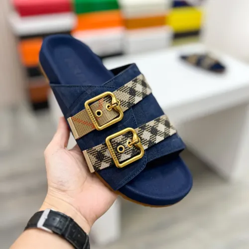 Replica Burberry Slippers For Men #1463215 $64.00 USD for Wholesale