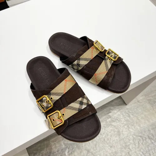 Wholesale Burberry Slippers For Men #1463216 $64.00 USD, Wholesale Quality Replica Burberry Slippers