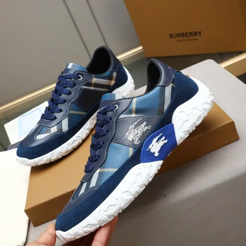 Replica Burberry Casual Shoes For Men #1463245 $82.00 USD for Wholesale