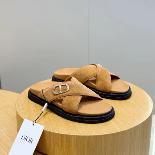Wholesale Christian Dior Slippers For Men #1463248 $60.00 USD, Wholesale Quality Replica Christian Dior Slippers