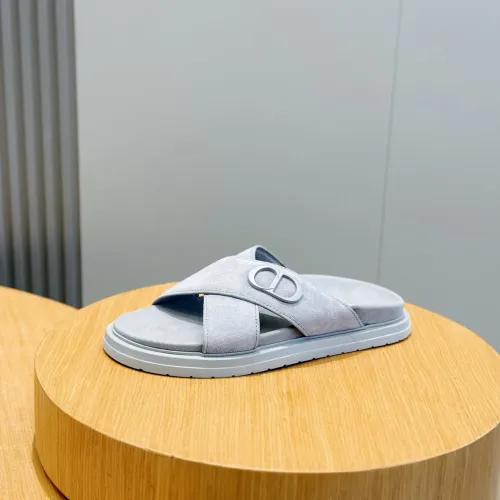 Replica Christian Dior Slippers For Men #1463249 $60.00 USD for Wholesale