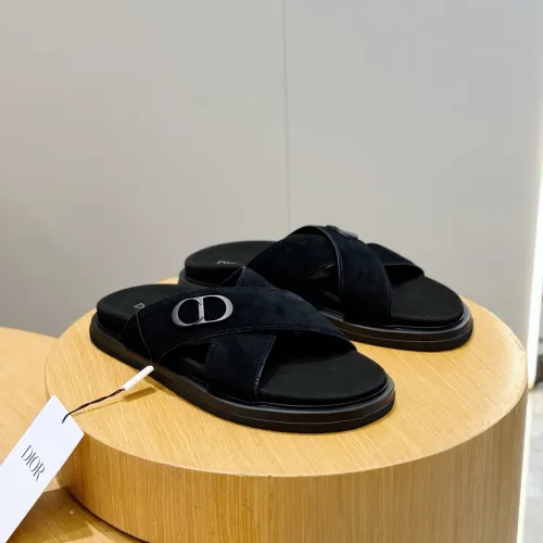 Wholesale Christian Dior Slippers For Men #1463251 $60.00 USD, Wholesale Quality Replica Christian Dior Slippers