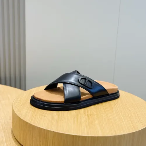 Replica Christian Dior Slippers For Men #1463253 $60.00 USD for Wholesale