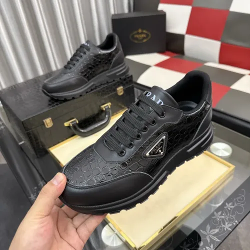 Wholesale Prada Casual Shoes For Men #1463319 $80.00 USD, Wholesale Quality Replica Prada Casual Shoes