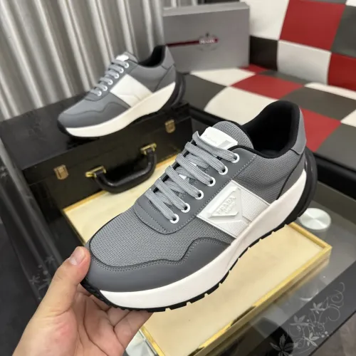 Wholesale Prada Casual Shoes For Men #1463328 $85.00 USD, Wholesale Quality Replica Prada Casual Shoes