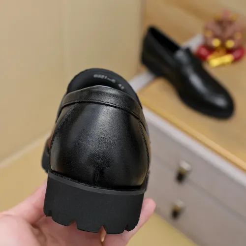 Replica Hermes Leather Shoes For Men #1463394 $96.00 USD for Wholesale
