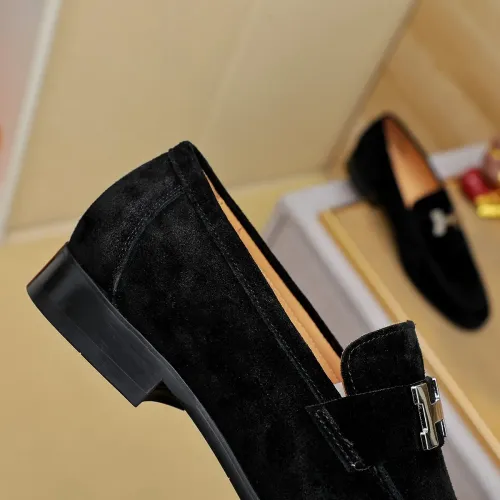 Replica Hermes Leather Shoes For Men #1463402 $85.00 USD for Wholesale
