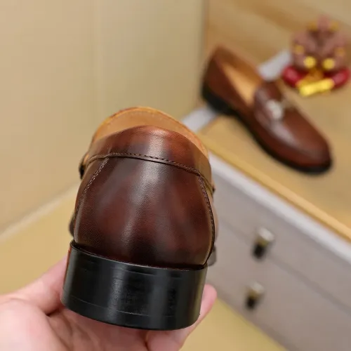 Replica Hermes Leather Shoes For Men #1463403 $85.00 USD for Wholesale