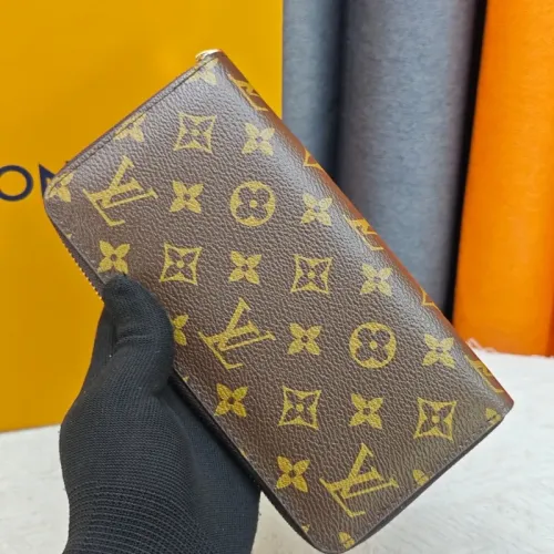 Replica Louis Vuitton LV Long Wallets In Rose Red For Women #1463512 $40.00 USD for Wholesale