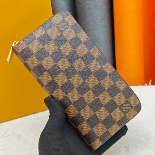 Wholesale Louis Vuitton LV Long Wallets In Red For Women #1463515 $40.00 USD, Wholesale Quality Replica Louis Vuitton LV Wallets