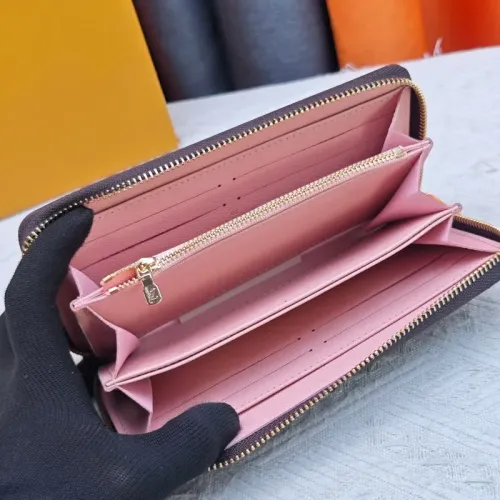 Replica Louis Vuitton LV Long Wallets In Pink For Women #1463516 $40.00 USD for Wholesale