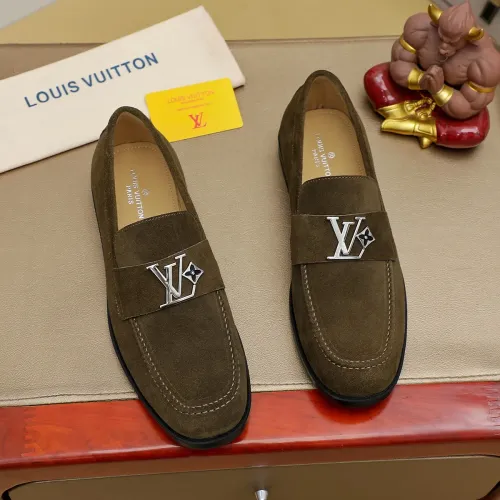 Wholesale Louis Vuitton LV Oxfords Shoes For Men #1463542 $85.00 USD, Wholesale Quality Replica Louis Vuitton LV Oxfords Shoes