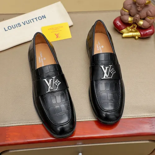 Wholesale Louis Vuitton LV Oxfords Shoes For Men #1463545 $85.00 USD, Wholesale Quality Replica Louis Vuitton LV Oxfords Shoes