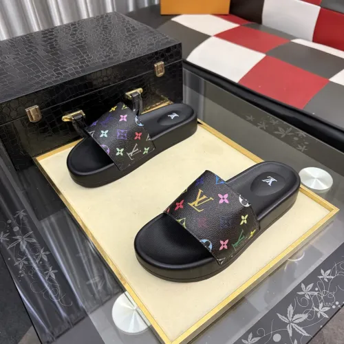 Wholesale Louis Vuitton Slippers For Men #1463571 $45.00 USD, Wholesale Quality Replica Louis Vuitton Slippers