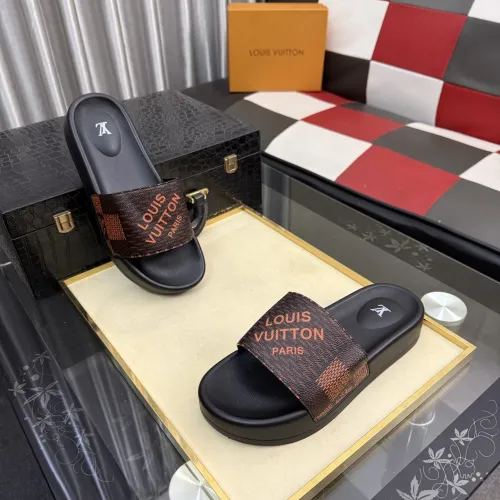 Wholesale Louis Vuitton Slippers For Men #1463574 $45.00 USD, Wholesale Quality Replica Louis Vuitton Slippers