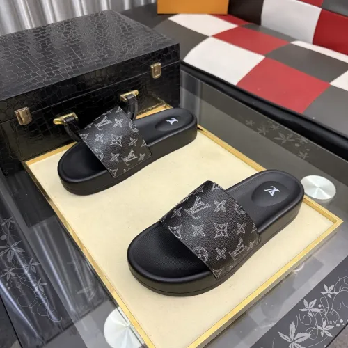 Replica Louis Vuitton Slippers For Men #1463588 $45.00 USD for Wholesale
