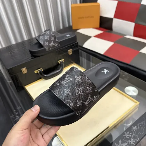 Replica Louis Vuitton Slippers For Men #1463588 $45.00 USD for Wholesale