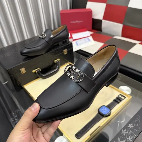 Wholesale Salvatore Ferragamo Leather Shoes For Men #1463615 $108.00 USD, Wholesale Quality Replica Salvatore Ferragamo Leather Shoes