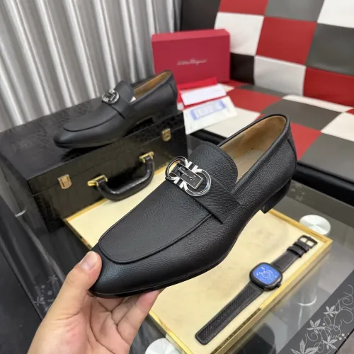 Wholesale Salvatore Ferragamo Leather Shoes For Men #1463616 $108.00 USD, Wholesale Quality Replica Salvatore Ferragamo Leather Shoes