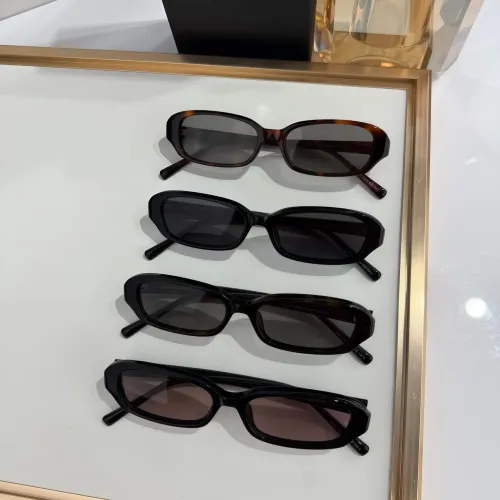 Replica Yves Saint Laurent YSL AAA Quality Sunglasses #1463718 $60.00 USD for Wholesale
