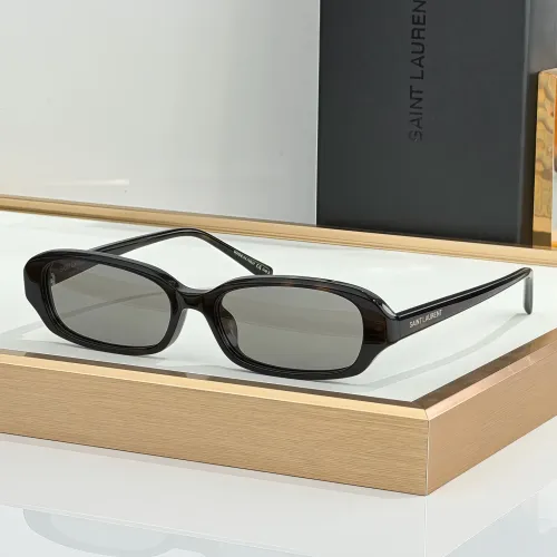 Wholesale Yves Saint Laurent YSL AAA Quality Sunglasses #1463720 $60.00 USD, Wholesale Quality Replica Yves Saint Laurent YSL AAA Quality Sunglasses