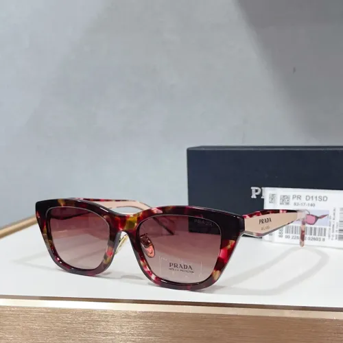 Wholesale Prada AAA Quality Sunglasses #1463725 $60.00 USD, Wholesale Quality Replica Prada AAA Quality Sunglasses