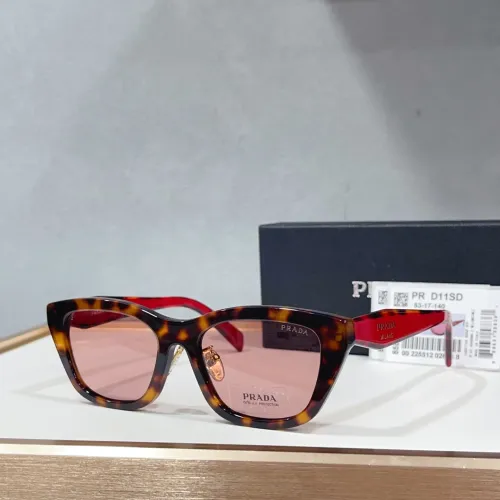 Wholesale Prada AAA Quality Sunglasses #1463727 $60.00 USD, Wholesale Quality Replica Prada AAA Quality Sunglasses