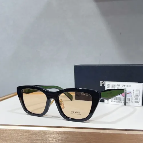 Wholesale Prada AAA Quality Sunglasses #1463730 $60.00 USD, Wholesale Quality Replica Prada AAA Quality Sunglasses