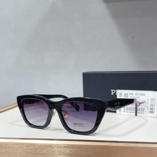 Wholesale Prada AAA Quality Sunglasses #1463733 $60.00 USD, Wholesale Quality Replica Prada AAA Quality Sunglasses
