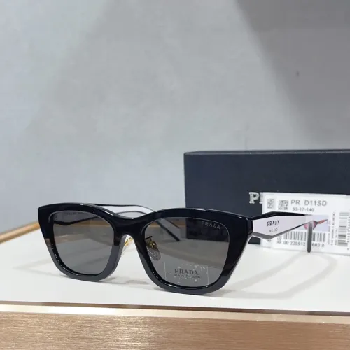 Wholesale Prada AAA Quality Sunglasses #1463734 $60.00 USD, Wholesale Quality Replica Prada AAA Quality Sunglasses