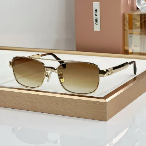 Wholesale MIU MIU AAA Quality Sunglasses #1463735 $60.00 USD, Wholesale Quality Replica MIU MIU AAA Sunglasses