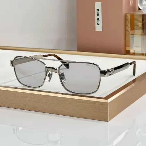 Wholesale MIU MIU AAA Quality Sunglasses #1463737 $60.00 USD, Wholesale Quality Replica MIU MIU AAA Sunglasses