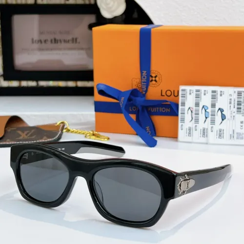 Wholesale Louis Vuitton AAA Quality Sunglasses #1463747 $60.00 USD, Wholesale Quality Replica Louis Vuitton AAA Quality Sunglasses