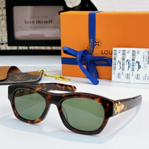 Wholesale Louis Vuitton AAA Quality Sunglasses #1463748 $60.00 USD, Wholesale Quality Replica Louis Vuitton AAA Quality Sunglasses