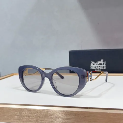 Wholesale Hermes AAA Quality Sunglasses #1463757 $60.00 USD, Wholesale Quality Replica Hermes AAA Quality Sunglasses