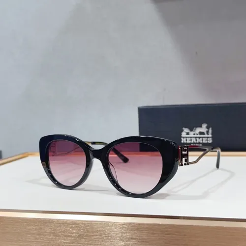 Wholesale Hermes AAA Quality Sunglasses #1463758 $60.00 USD, Wholesale Quality Replica Hermes AAA Quality Sunglasses